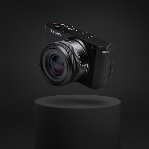 LUMIX S9 Full Frame Camera with 20-60mm F3.5-5.6 L Mount Lens, Compact Mirrorless Camera for Content Creators with Real Time LUT, Open Gate and Easy Sharing of Photos & Video – DC-S9KK (Black)