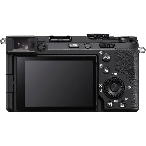 Sony Alpha 7C II Mirrorless Full-Frame Interchangeable Lens Camera (ILCE-7CM2/B) + 64GB SF-G Tough Card + Bag + 3 x NP-FZ100 Compatible Battery + Photo Software + External Charger + More
