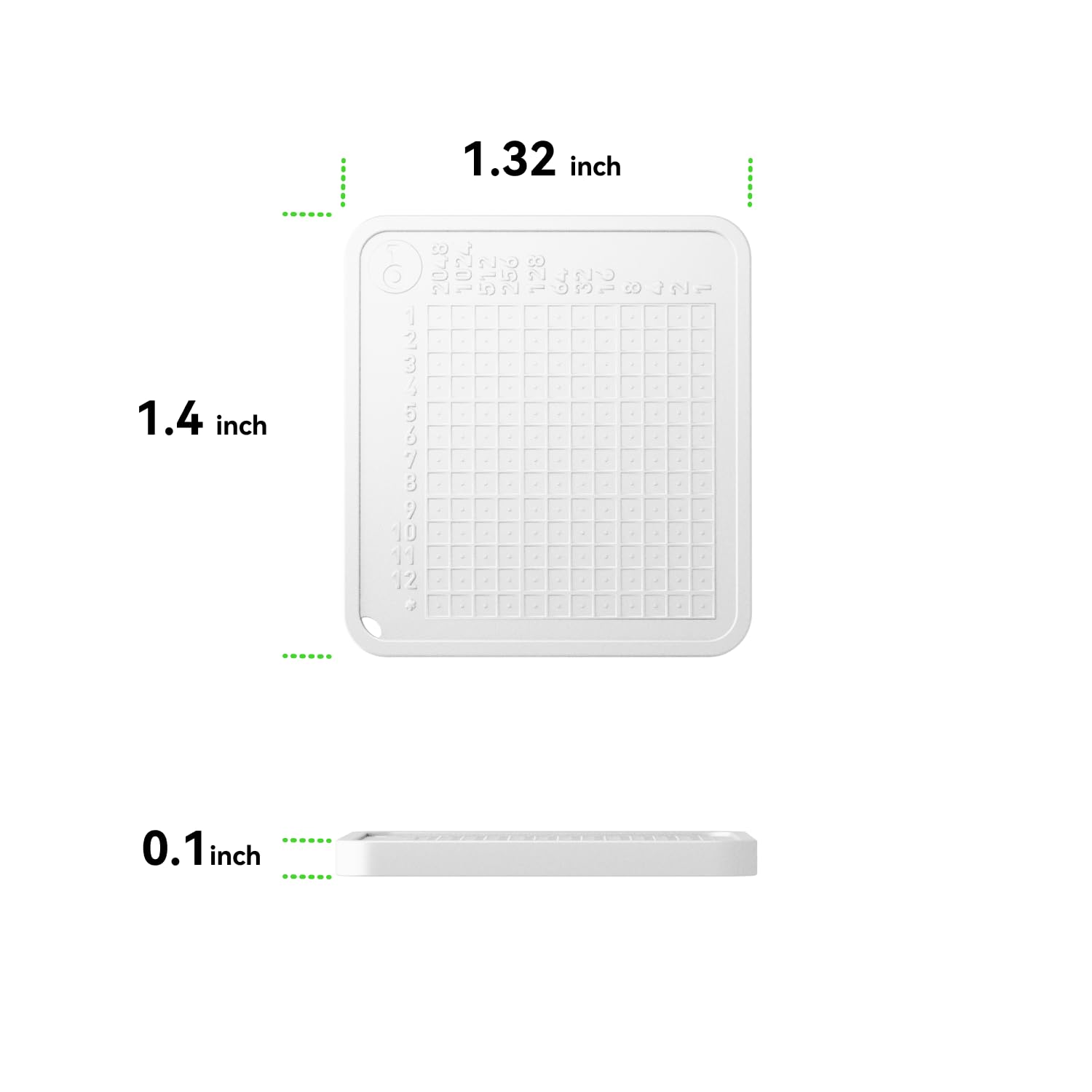 OneKey KeyTag - Crypto Seed Storage Crypto Mnemonic Seed Backup (2pcs with Punch Tool), 24 Words Titanium Plate Support BIP39, Compatible with Ledger, Trezor, Safepal, Keepkey