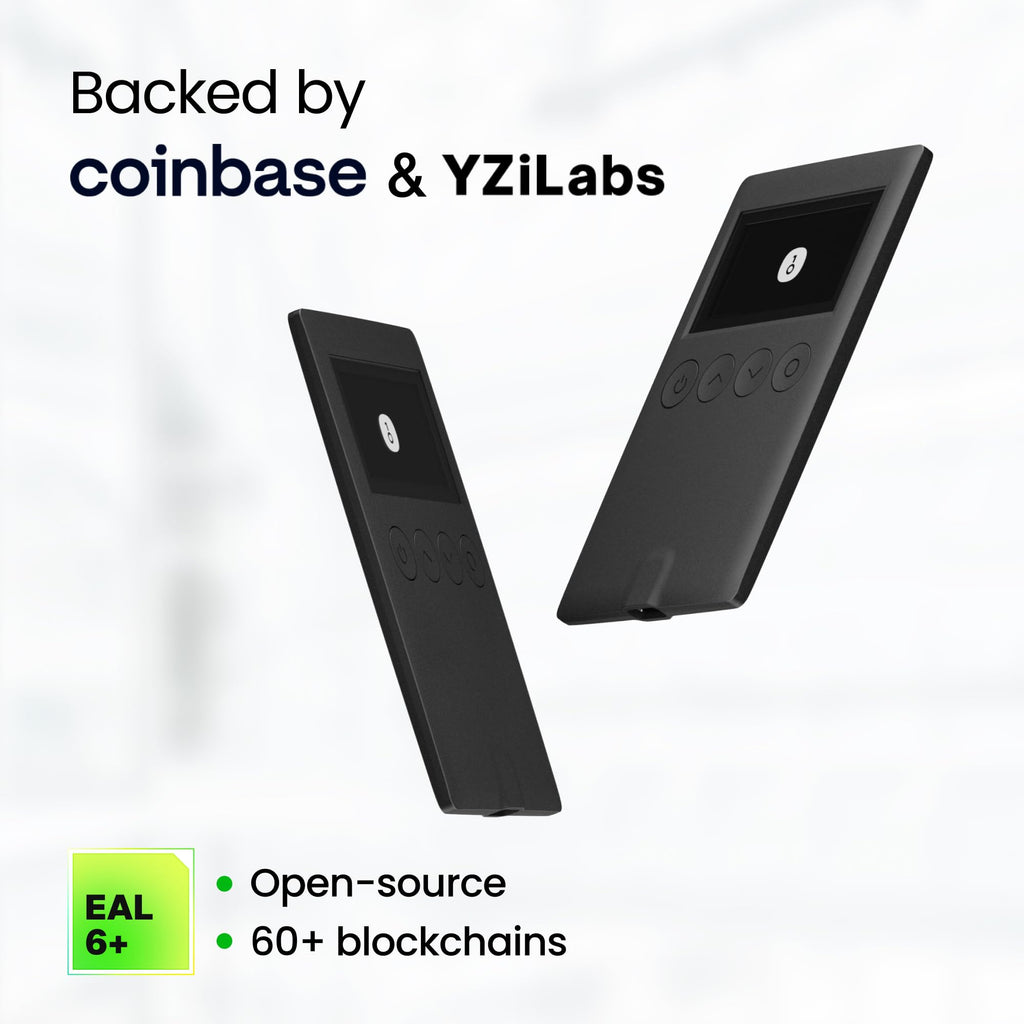 OneKey Classic 1S Pure | Battery-Free Crypto Cold Wallet for Ultimate Long-Term Storage| Open-Source | EAL6+ Secure Element