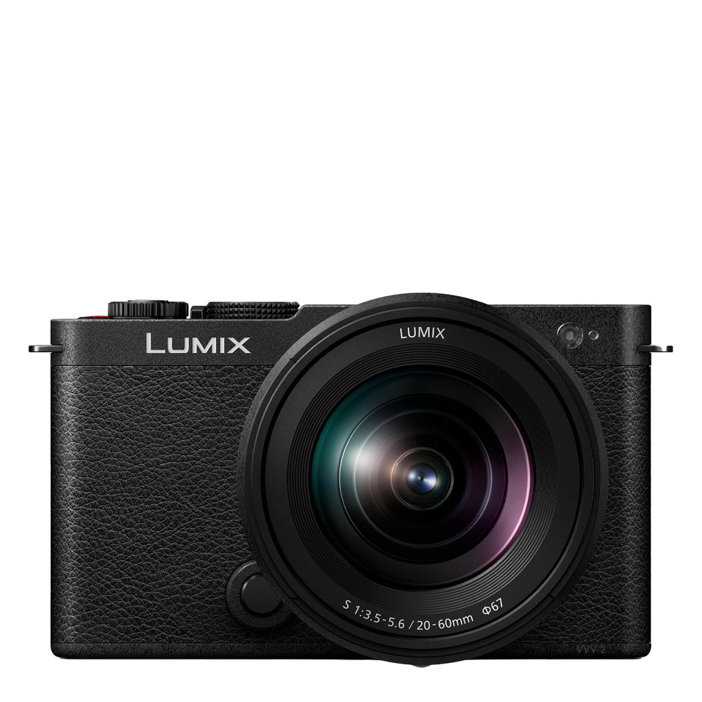 LUMIX S9 Full Frame Camera with 20-60mm F3.5-5.6 L Mount Lens, Compact Mirrorless Camera for Content Creators with Real Time LUT, Open Gate and Easy Sharing of Photos & Video – DC-S9KK (Black)